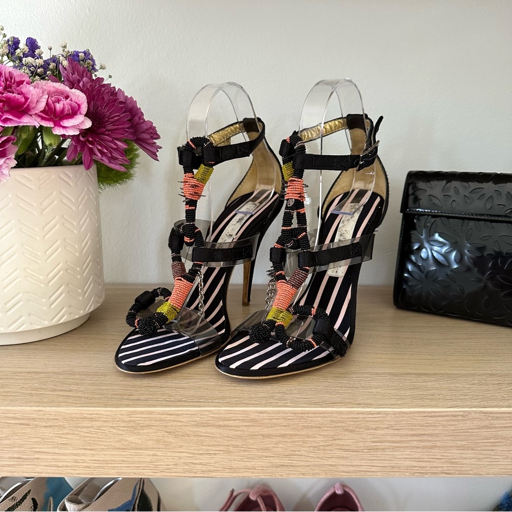 🌟SOLD🌟 Christian Lacroix Strappy Heels